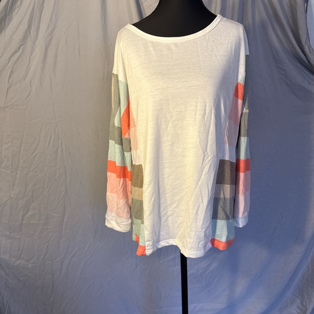 White Birch Multicolor Long Sleeve Top